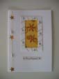 Hand Stitched Snowflake Christmas Card at made4u