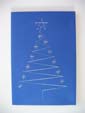 Hand Stitched Christmas Tree Card at made4u