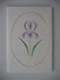 Hand Stitched Flowers Card at made4u
