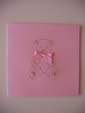 Hand Stitched New Baby Card at made4u