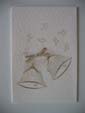 Hand Stitched Wedding Bells Anniversary Card at made4u